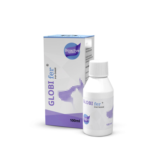 GLOBIfer Iron Boost, 100 ml – supliment lichid anti-anemic pentru câini și pisici